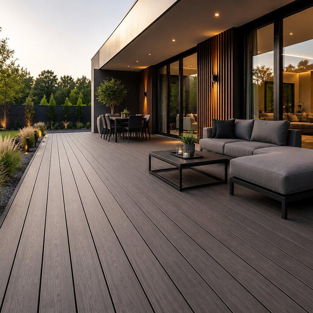 3D Embossed Square Hole Decking